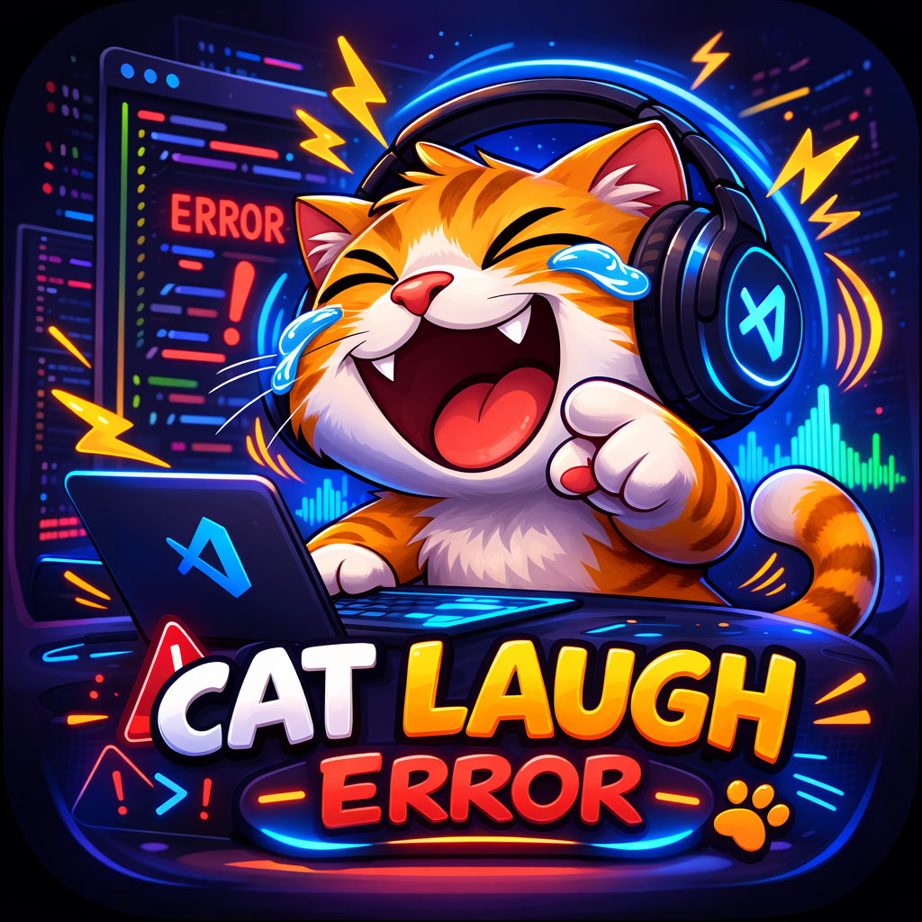 Cat Laugh Sound on Terminal Error